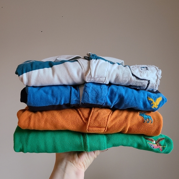 Colorful Polo Shirts Lot - Picture 1 of 6